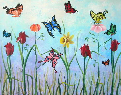 Painting-Floral-Ava's Room