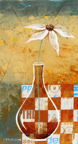 Painting-Floral-Little Vase 1 of 4