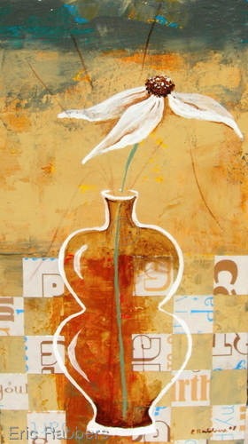 Painting-Floral-Little Vase 3 of 4
