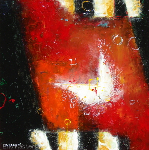 Painting-Abstract-Crossing Sides 1 of 3