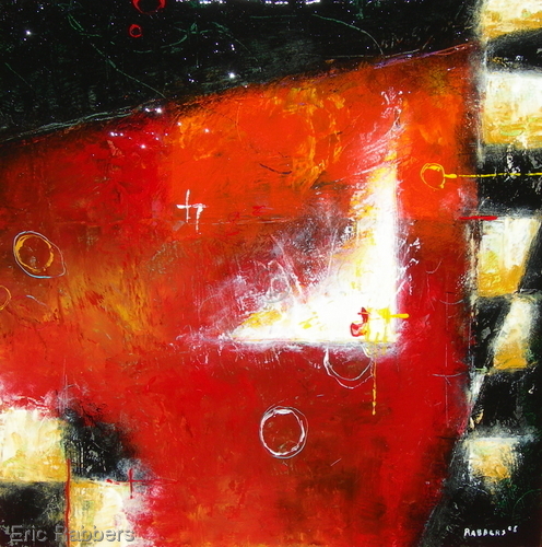 Painting-Abstract-Crossing Sides 2 of 3