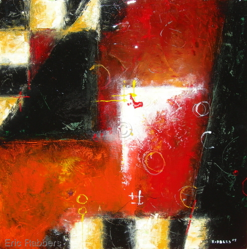 Painting-Abstract-Crossing Sides 3 of 3