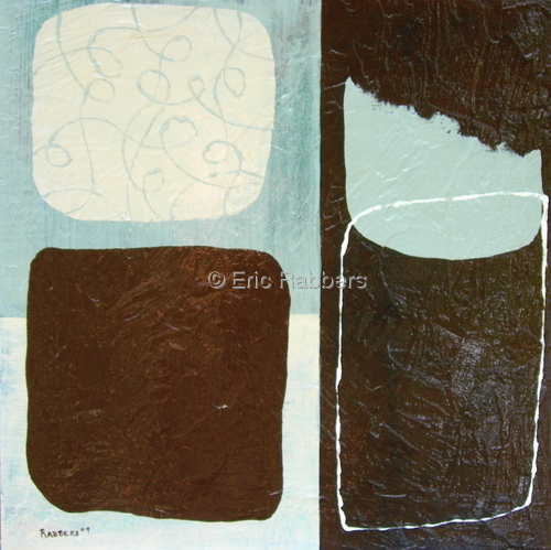 Painting-Abstract-Cubed Theory 2 of 3