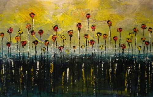Painting-Landscape-Lollipops in Bloom