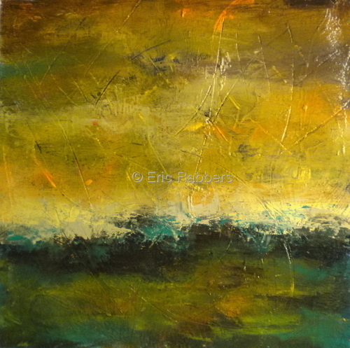 Painting-Seascape-Shadows in April 1