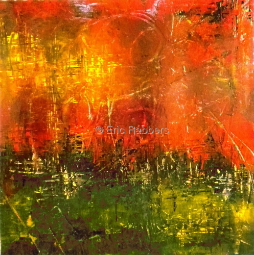 Painting-Seascape-Red Sundown 2