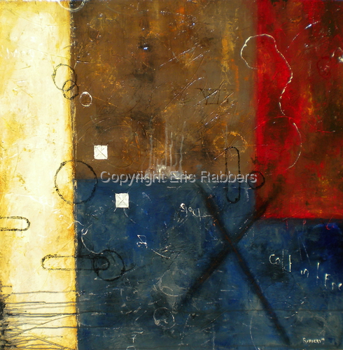 Painting-Abstract-Overlapping Bars 1
