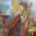 Painting--Oil-AbstractMystic Bass