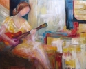 Painting--Oil-AbstractSong For Peace