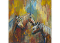 Painting--Oil-AnimalsThree Ponies