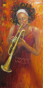 Painting--Oil-FigurativeTrumpet Tunes