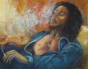 Painting--Oil-FigurativeBob Marley