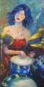 Painting--Oil-FigurativeDream Drummer