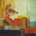 Painting--Oil-AbstractMusiccal Note_1