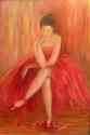 Painting--Oil-FigurativeBallerina Resting