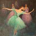 Painting--Acrylic-FigurativeBallerinas in Motion