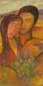 Painting--Oil-AbstractLovers In Nature