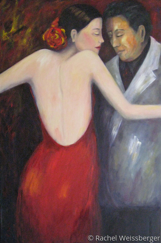 Painting-Figurative-Midnight Tango
