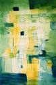 Rajiv Khilnani - Non-representational Mixed Media Mixed Media with textures and strong lines. - Non-representational Mixed Media