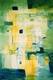 Mixed Media--On Paper-Non-representationalThe Green Lines