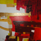 Painting--Acrylic-AbstractGolden Divider