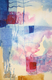 Mixed Media--On Paper-Non-representationalThe Blue-Red Light
