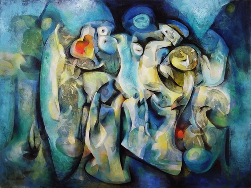 Painting-Oil-Winter Delight