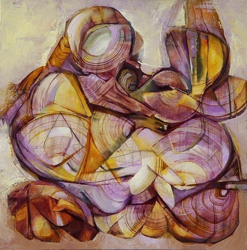 Painting-Oil-Mother of Pearl