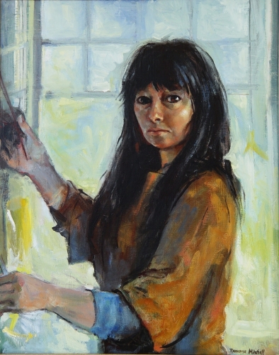 Painting-Oil-Self-portrait