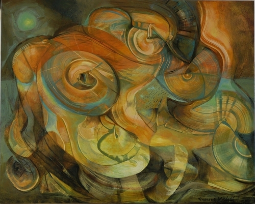 Painting-Oil-Sufi Dance