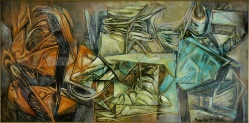 Painting-Oil-Spatial Play