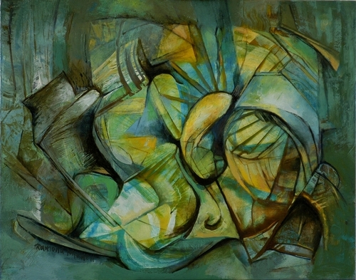 Painting-Oil-Sprouting