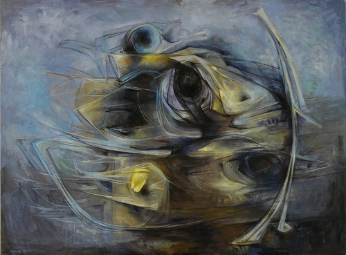 Painting-Oil-Veiled in Fog