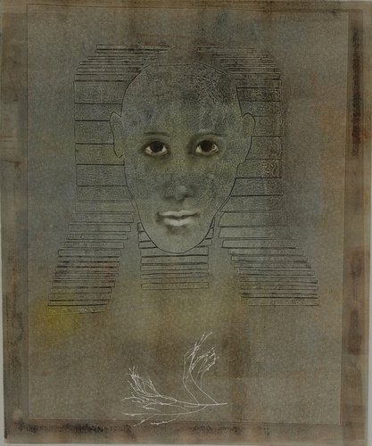 Print Making-Monoprint-Ancient Vision