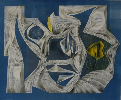 Print Making-Monoprint-From the Sea