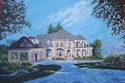 Randy Wells - Landscape Painting commission, acrylic, impressionism, architecture, landscape - Landscape Painting