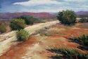 Painting--Pastels-LandscapeSedona trail