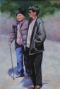 Painting--Pastels-FigurativeOld an New