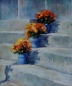 Painting--Pastels-FloralMain Street Mums