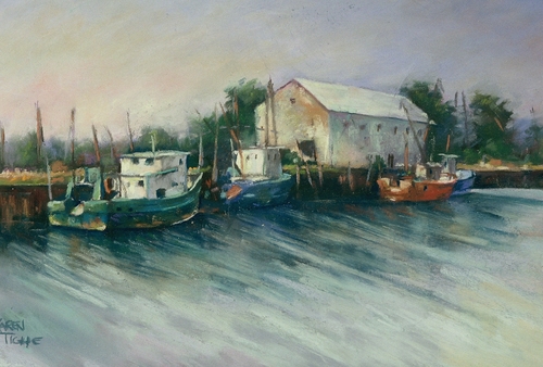 Painting-Still Life-Belford Boats