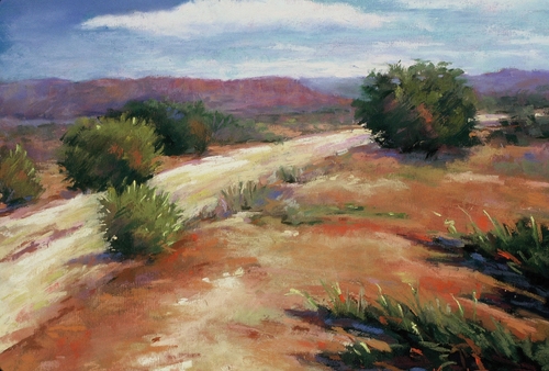 Painting-Landscape-Sedona trail