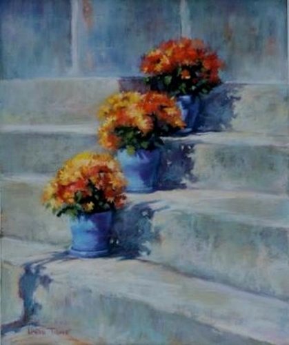 Painting-Floral-Main Street Mums