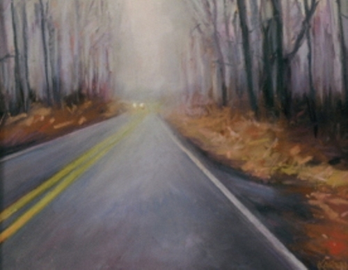Painting-Landscape-Foggy Day