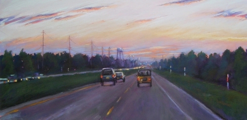 Painting-Landscape-Homeward Bound
