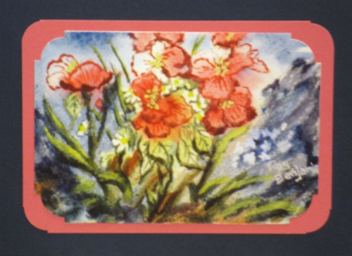 Mountain Flowers Post Card