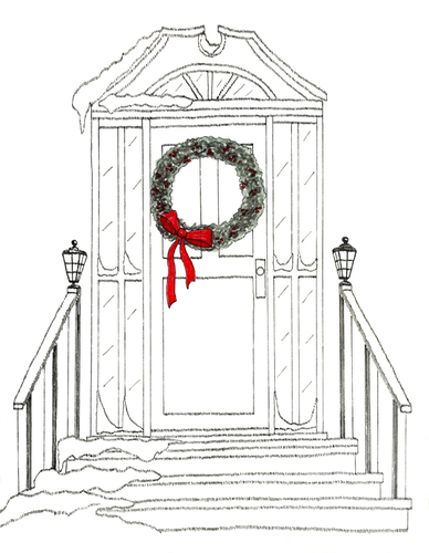 Christmas Door