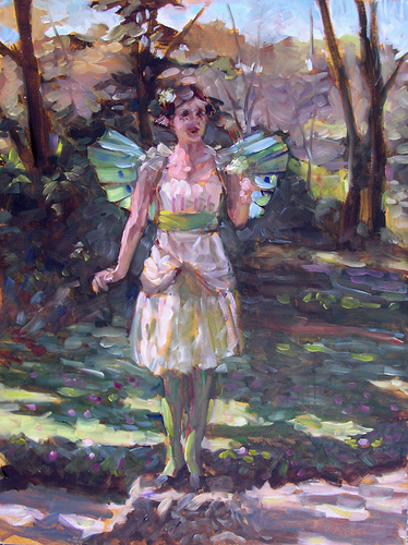 Painting-Abstract-Fairy of Poets Walk