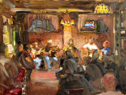 Painting-Abstract-Irish Night
