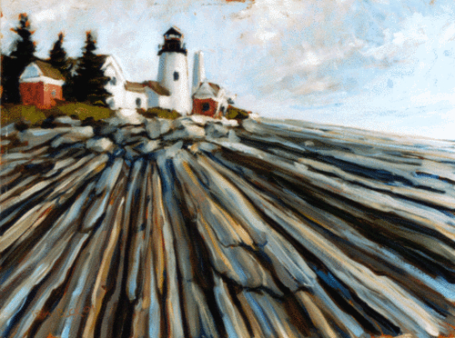 Painting-Impressionism-Pemaquid