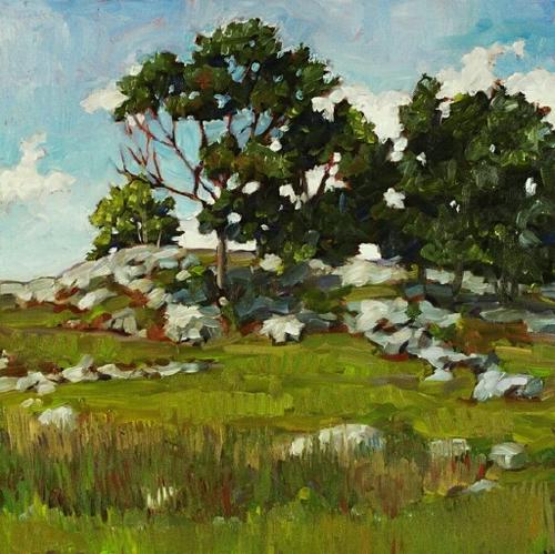 Painting-Impressionism-blueberry Hill